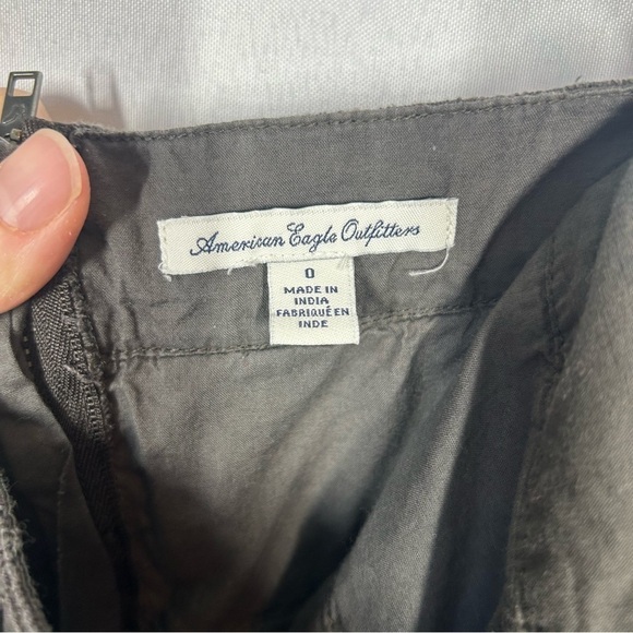 American Eagle | Lace Mini Skirt Dark Gray Women’s Size 0 - Picture 8 of 12